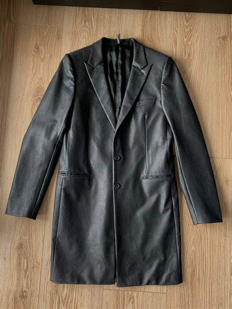 Dior × Hedi Slimane Dior Homme AW03 “Luster” belted trench 